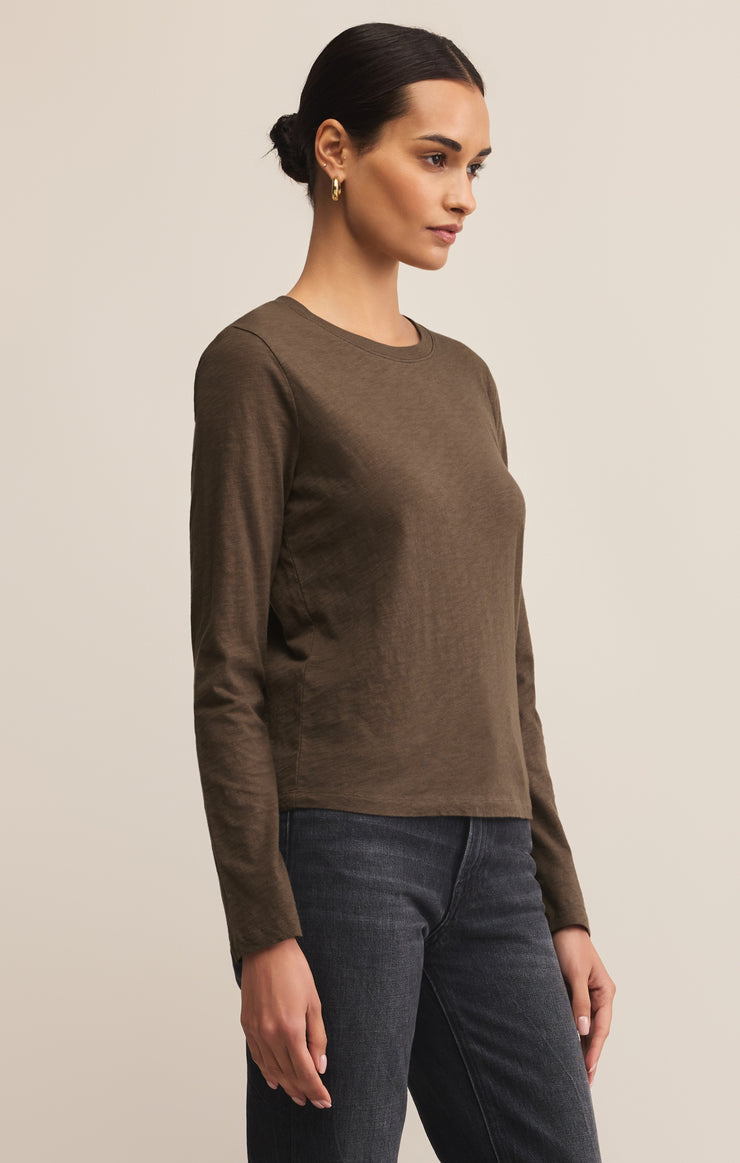 Modern Slub Long Sleeve Tee