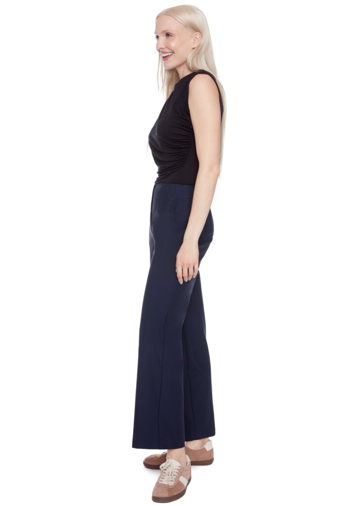 SAMMY PRECISION PONTE WIDE-LEG FULL-LENGTH PANT