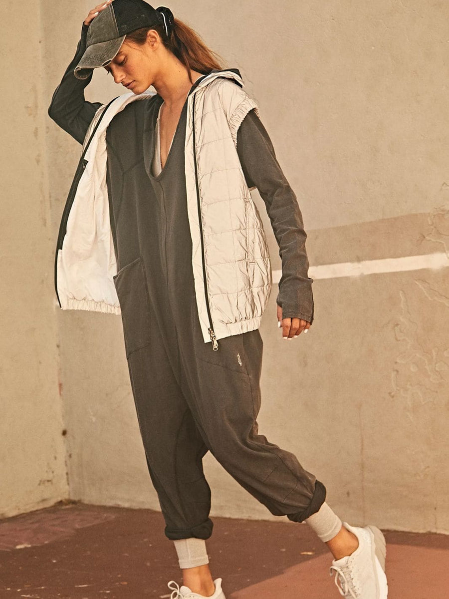 Free People Hot Shot Long Sleeve Onesie
