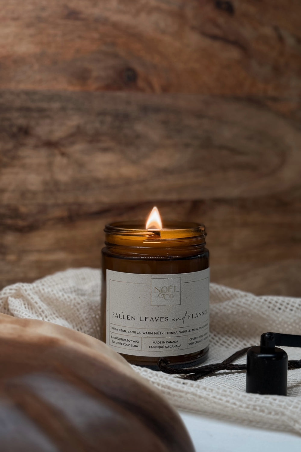 Fallen Leaves & Flannel Candle