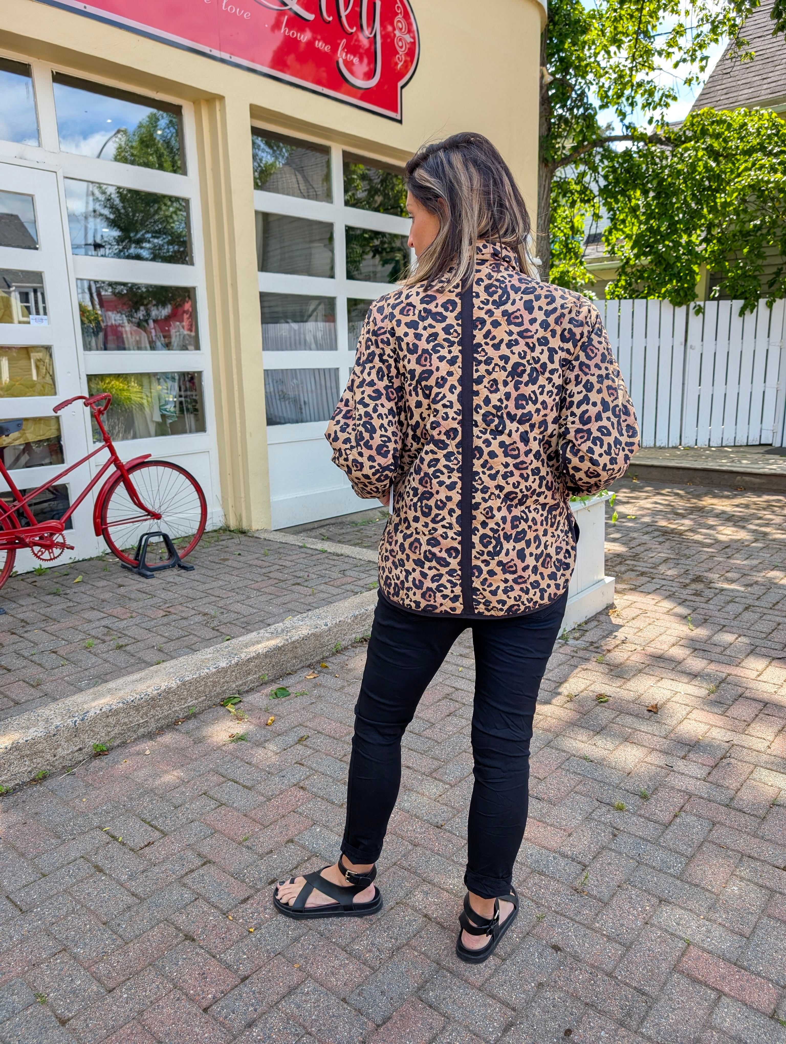 Lightweight Drop Shoulder Quilted Puffer