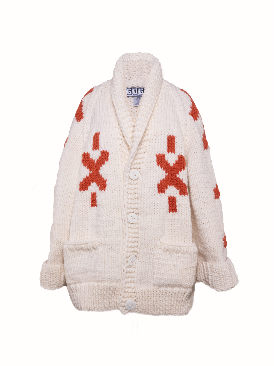 GOGO Long Heritage Cardi