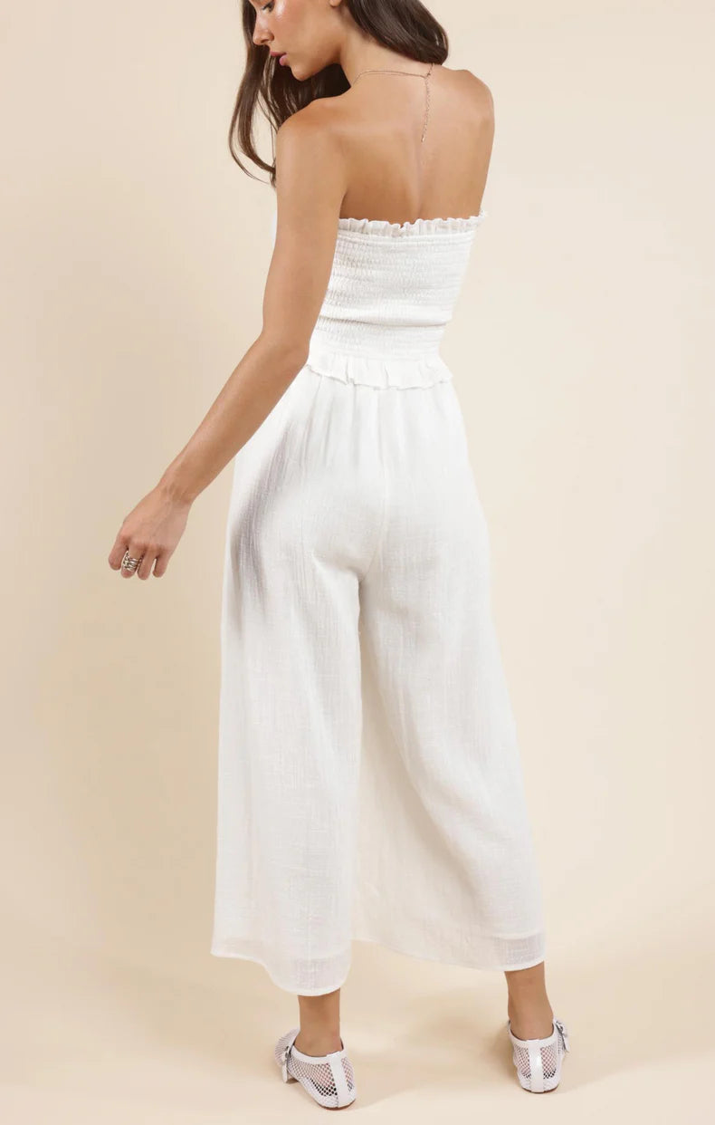 So Cal Smocked Bodice Jumpsuit