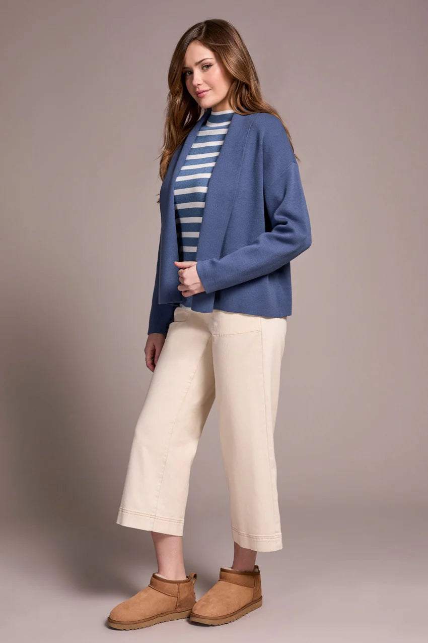 Double Knit Shawl Collar Cartigan