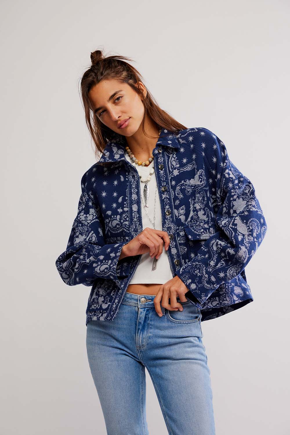 Bandana Jacquard Shirt
