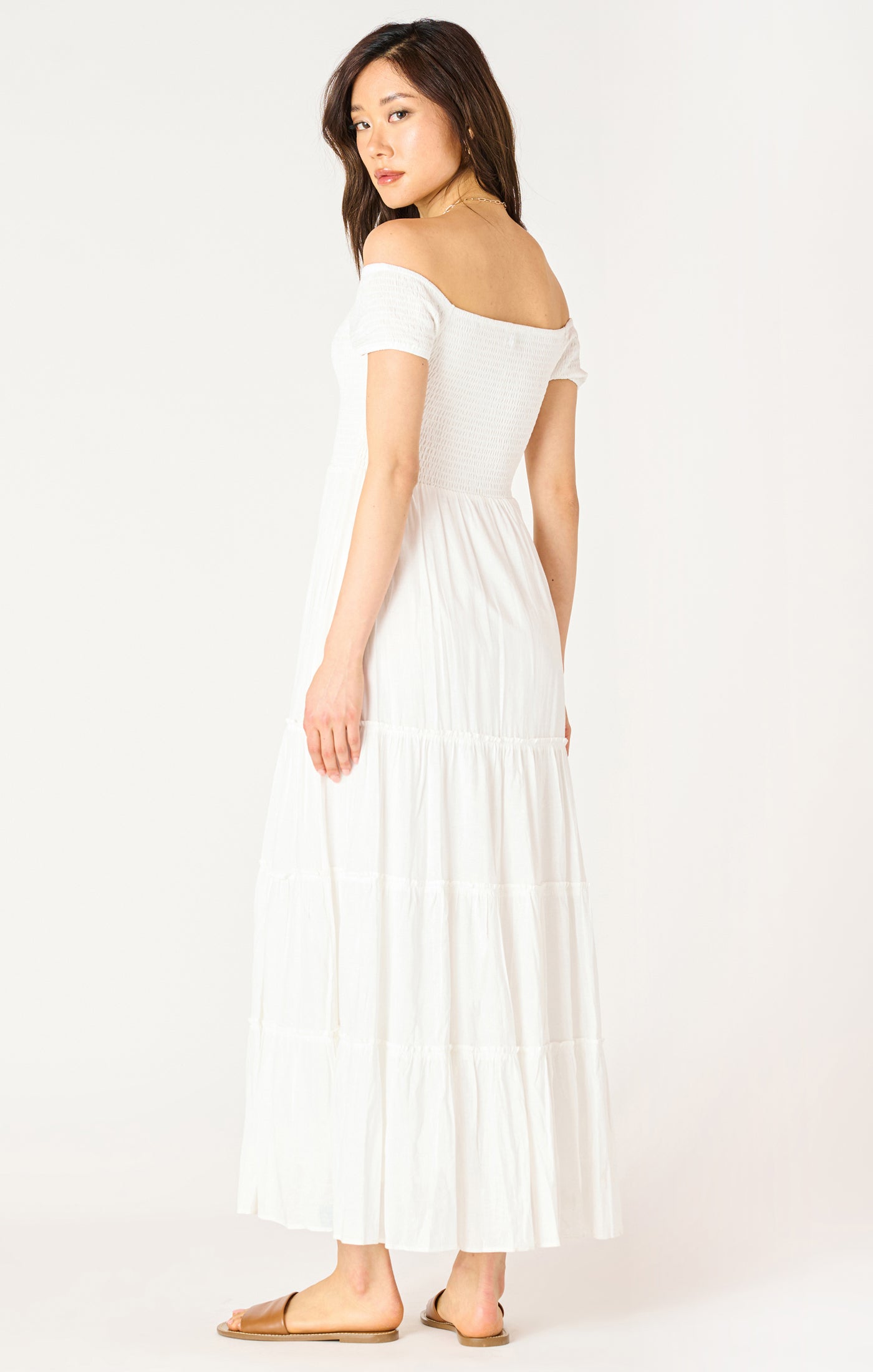 Smocked Tiered Maxi Dress