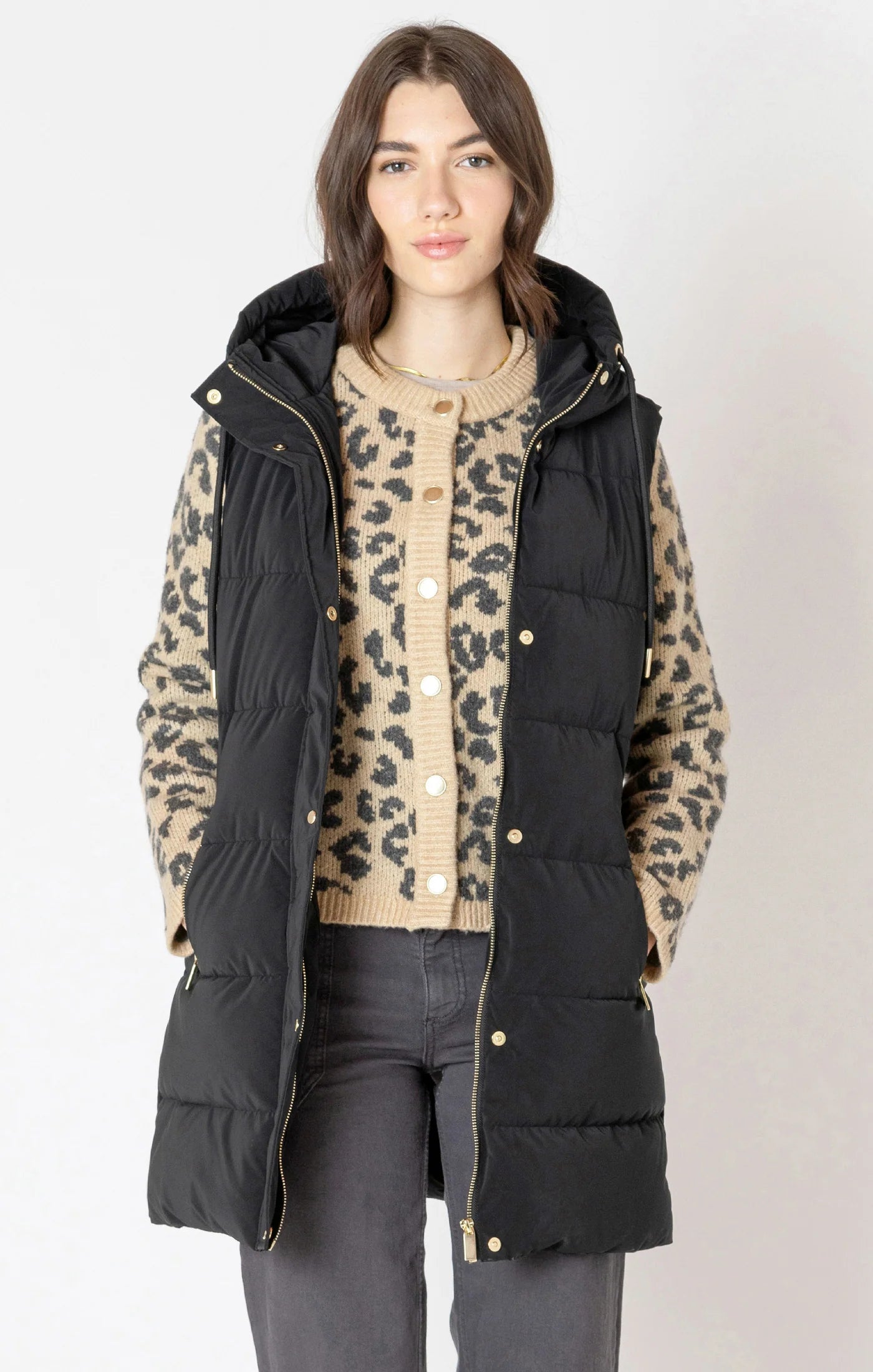 Hooded Puffer Vest
