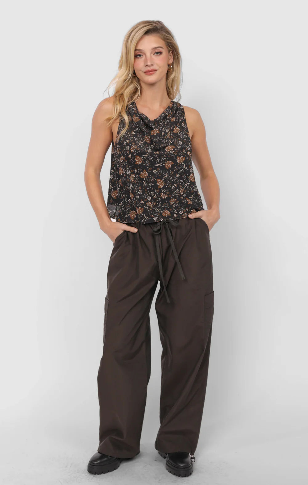 Timeless Cowlneck Top