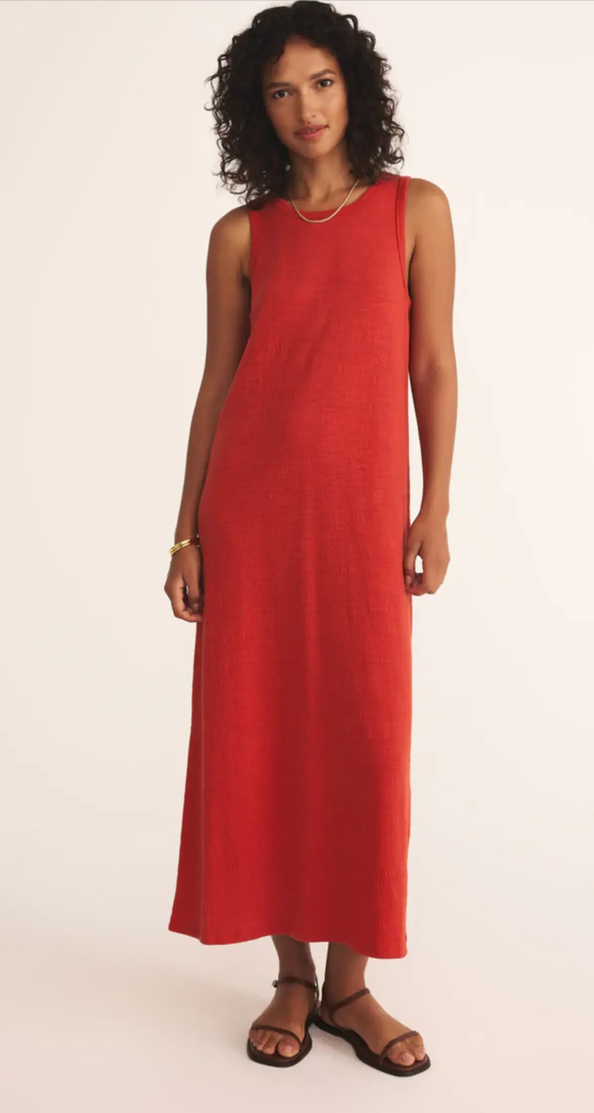 Mystic Textured Midi Dress