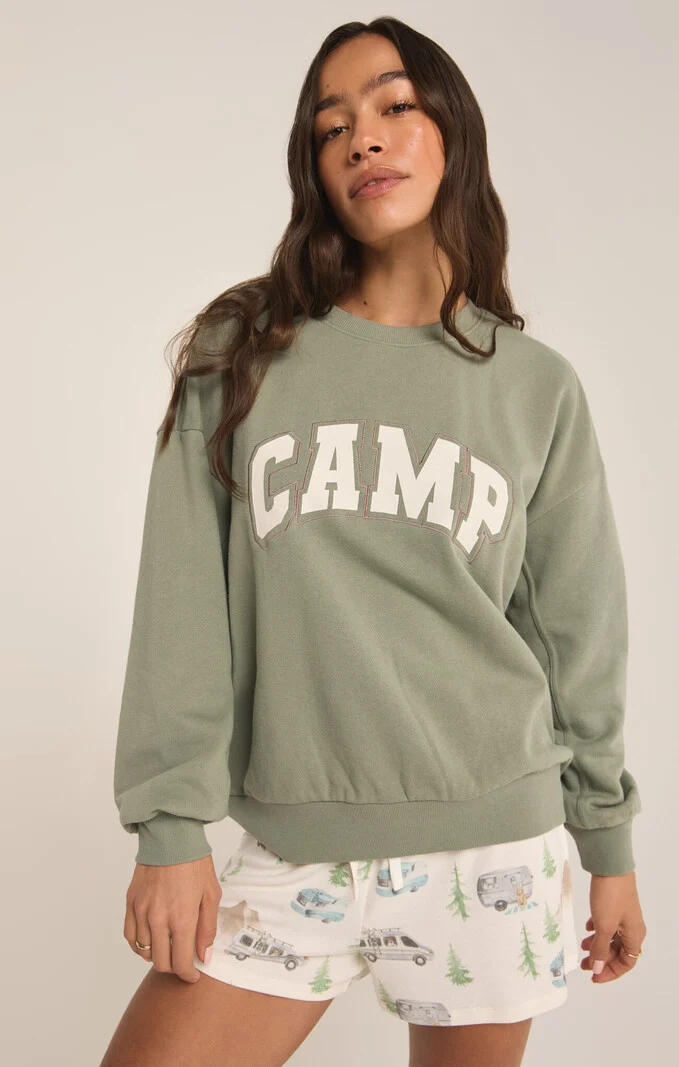 Oversized Camp Sweatshirt