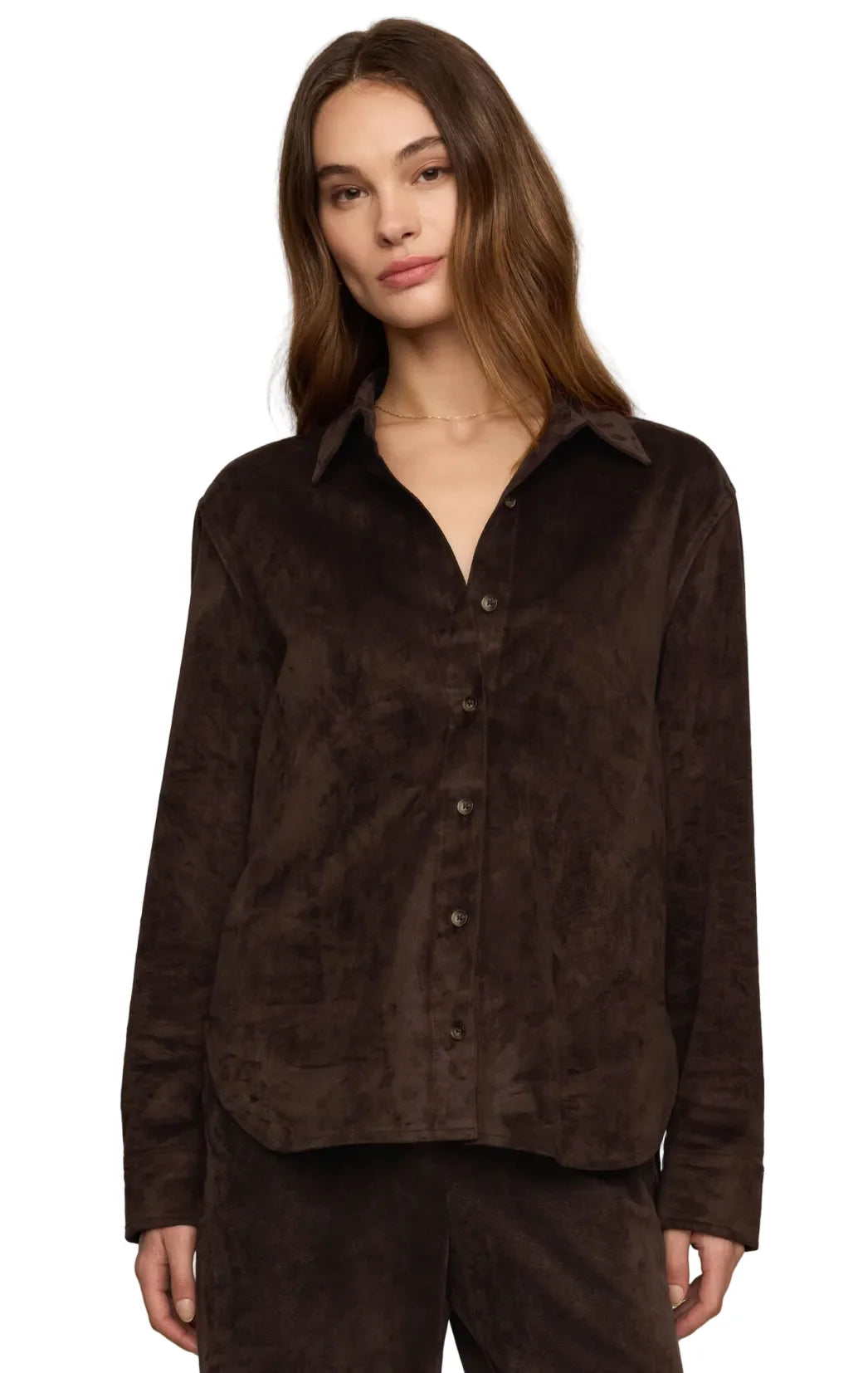 Maren Suede Shirt